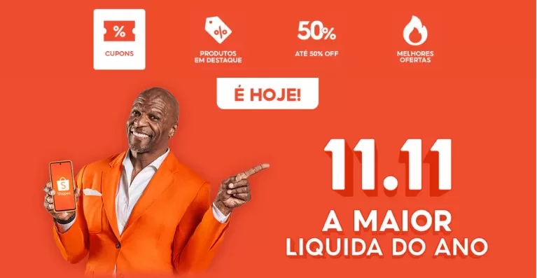 11.11 Shopee é hoje